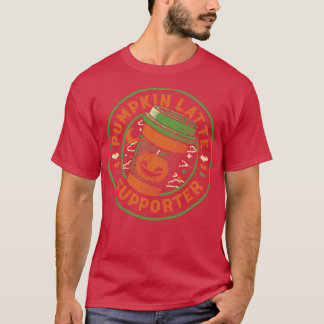 Pumpkin Latte Supporter by Tobe Fonseca T-Shirt