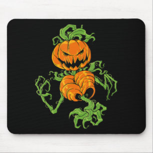 Pumpkin Lazy Halloween Costume Scary Spooky Jack O Mouse Mat