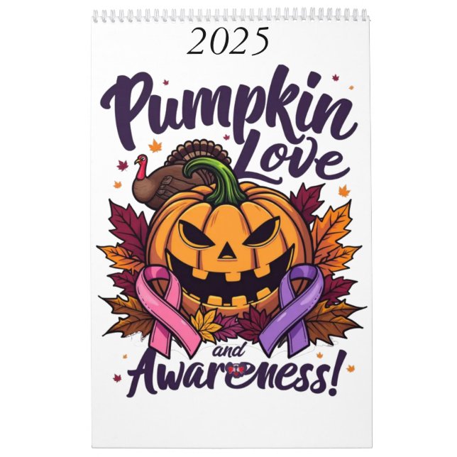 Pumpkin Love and Awareness  Calendar (Cover)
