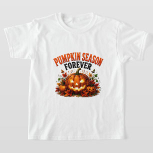 🍂 Pumpkin Lover Halloween Season Saying 🎃 T-Shirt