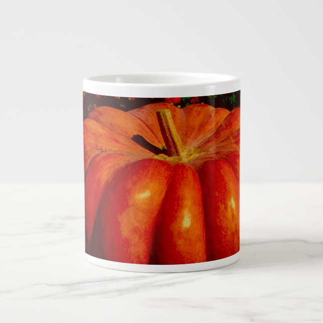 Pumpkin Lovers' New Favourite Large Coffee Mug (Front)