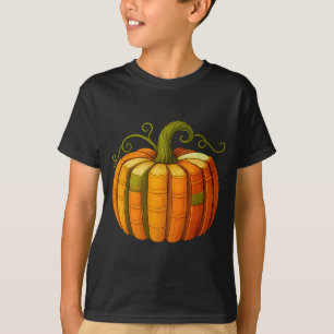 Pumpkin Made Out Of Books Tee Reading Halloween Te