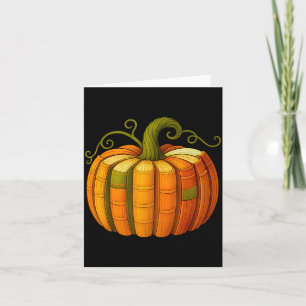 Pumpkin Made Out Of Books Tee Reading Halloween Te Card