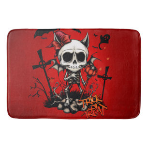 Pumpkin Magic and Bone Fun. Bath Mat