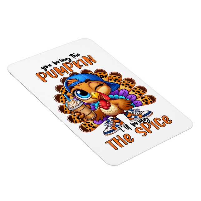 Pumpkin Magnet (Right Side)