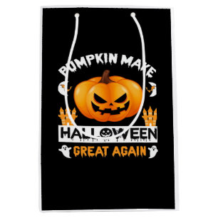 Pumpkin Make Halloween Great Again Medium Gift Bag