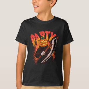 Pumpkin Man Halloween T-Shirt