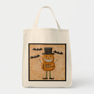 Pumpkin Man Trick or Treat Bag