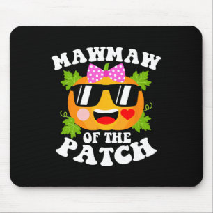 Pumpkin Mawmaw Of The Patch Fun Halloween Family Mouse Mat