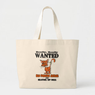 Pumpkin McFang Large Tote Bag