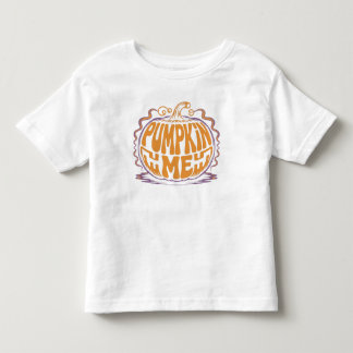 Pumpkin Me Typography Toddler T-Shirt