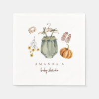 Pumpkin minimalist Baby Shower