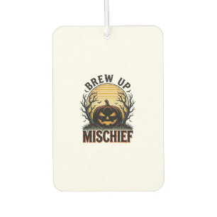 Pumpkin Mischief Shirt Vintage Halloween Graphic_1 Car Air Freshener