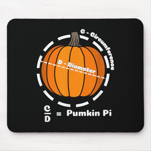 Pumpkin  mouse mat (Front)