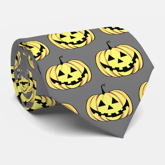 Pumpkin Neck Tie (Rolled)