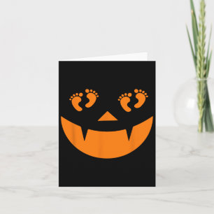 Pumpkin Ob Nurse Delivery Labour Halloween Obstetr Card