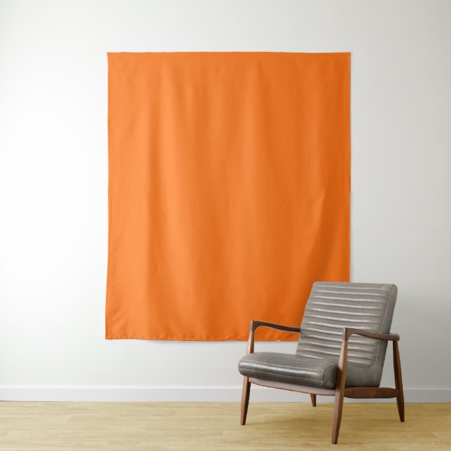 Pumpkin Orange Tapestry (In Situ)