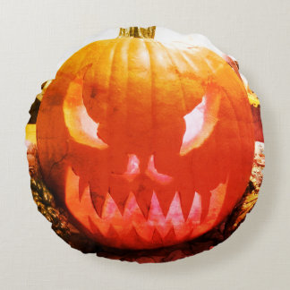 Pumpkin O'Toole  Round Cushion