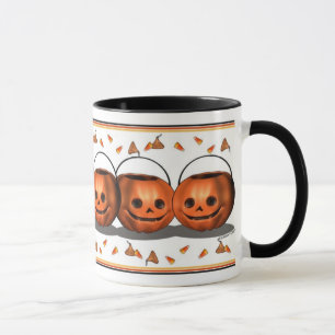 Pumpkin Pail Patch Halloween Mug
