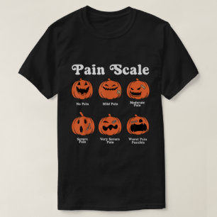 Pumpkin Pain Scale Nurse Halloween Tee