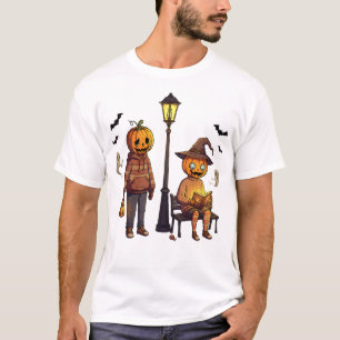 Pumpkin Pals Hoodie – Creepy Cute Halloween Street T-Shirt