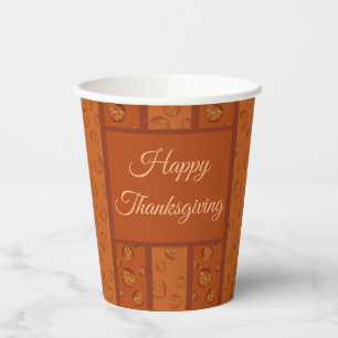 Pumpkin Paper Cups