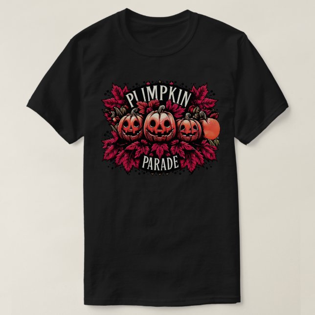 Pumpkin Parade T-Shirt (Design Front)