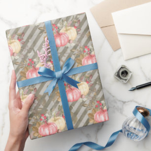Pumpkin Paradise Thanksgiving Wrapping Paper