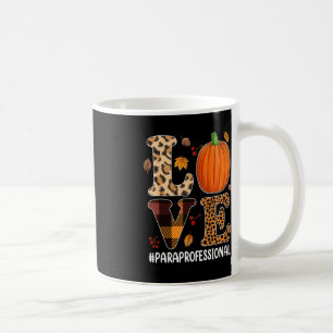Pumpkin Paraprofessional Love Coffee Mug