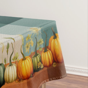 Pumpkin Party Halloween Thanksgiving Fall No1 Tablecloth