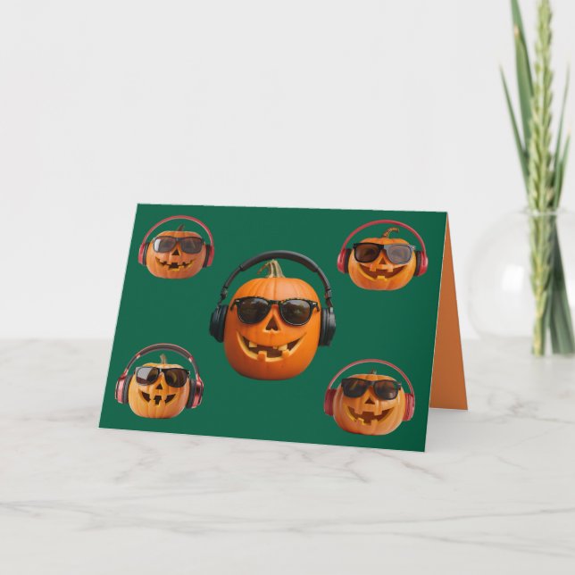 Pumpkin Party Invitation (Front)