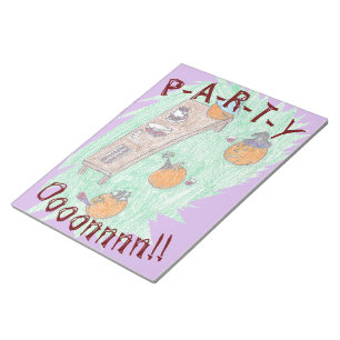 Pumpkin Party! Notepad
