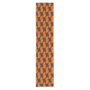 Pumpkin Patch-2-COTTON TABLE RUNNER 14x72in