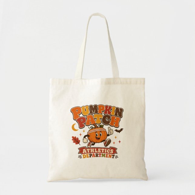 Pumpkin Patch Athletics Department Tote Bag (Front)