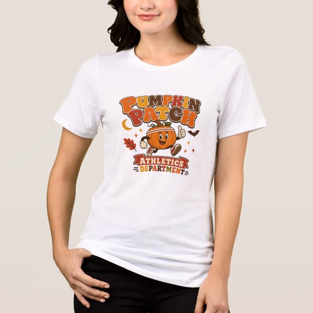Pumpkin Patch Athletics Department Tri-Blend Shirt (Front)