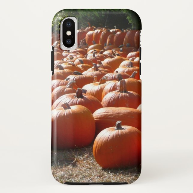 Pumpkin Patch Autumn Harvest Photography Case-Mate iPhone Case (Back)