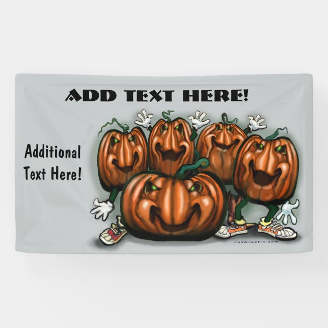 Pumpkin Patch Banner (Horizontal)