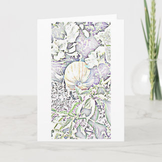 Pumpkin patch card