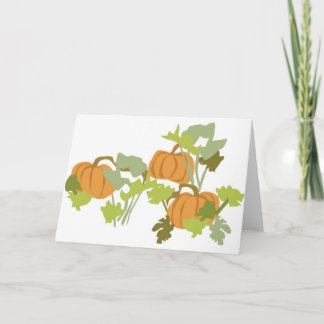 Pumpkin Patch Card