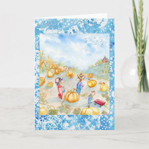 "Pumpkin Patch" Card