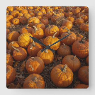 Pumpkin Patch Clock