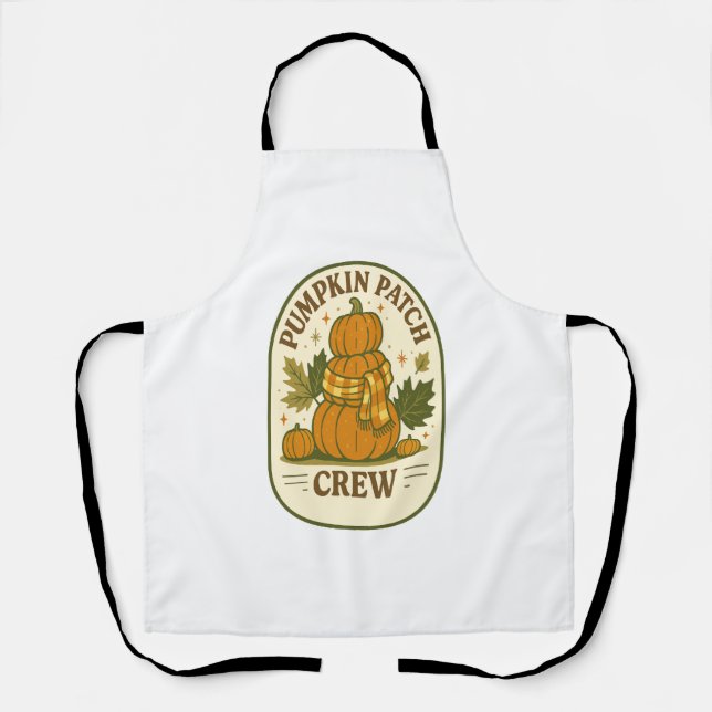 Pumpkin Patch Crew Apron (Front)