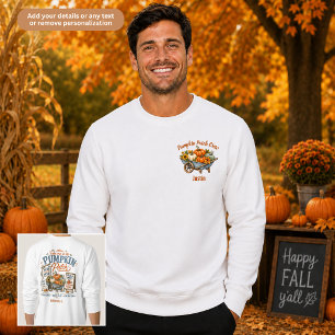 Pumpkin Patch Crew Family Matching Unisex Sweatshirt