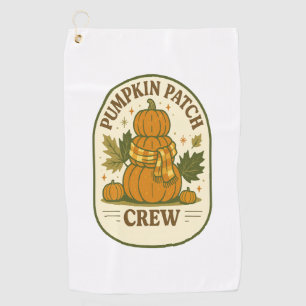 Pumpkin Patch Crew Golf Towel