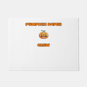 Pumpkin Patch Crew Matching Fall Outfits Classic T Doormat
