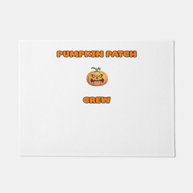 Pumpkin Patch Crew Matching Fall Outfits Classic T Doormat (Front)