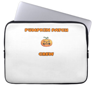 Pumpkin Patch Crew Matching Fall Outfits Classic T Laptop Sleeve