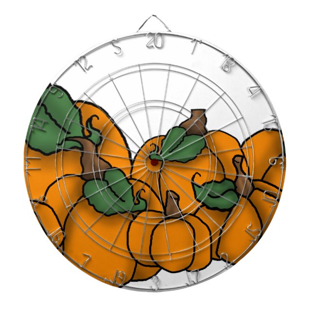 pumpkin patch dartboard (Front)