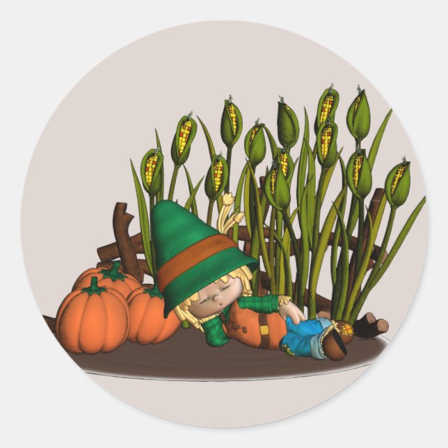 Pumpkin Patch Dreamer Stickers (Front)
