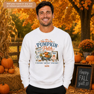 Pumpkin Patch Farmhouse Farmers Market Unisex Sweatshirt